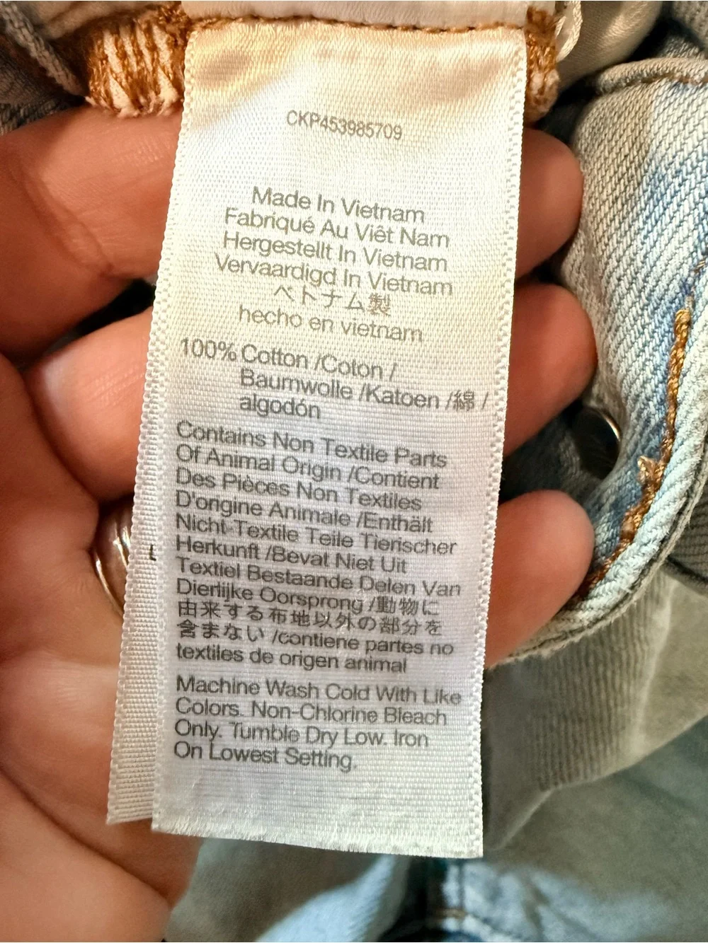 Madewell The Perfect Vintage Jean Fitzgerald Wash Size 27 Light Wash